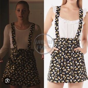 Urban Outfitters Ireley Corduroy Skirtall Overall Dress,As Seen in Riverdale, XS